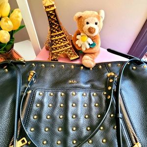 Ralph Lauren leather studded bag